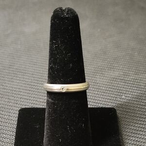 Stackable Silver Women's Ring